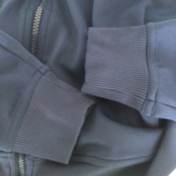 STELLA MCCARTNEY X ADIDAS BLUE CROP BOMBER JACKET SMALL - Picture 16 of 16